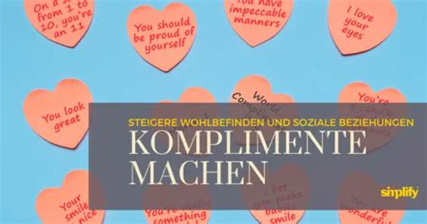 komplimente austauschen